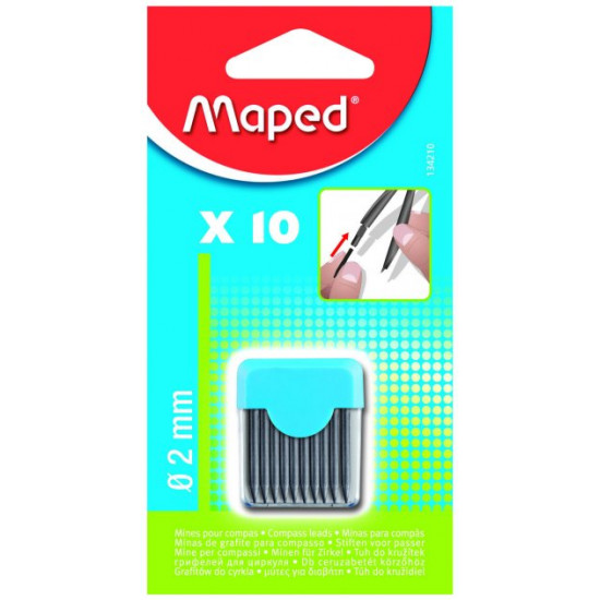 Set of Maped leads 2 mm 10 pcs. (MP.134210)