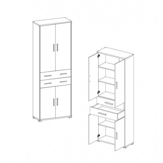 Cabinet cabinet Gerbor Kabi REG 4D2S/220