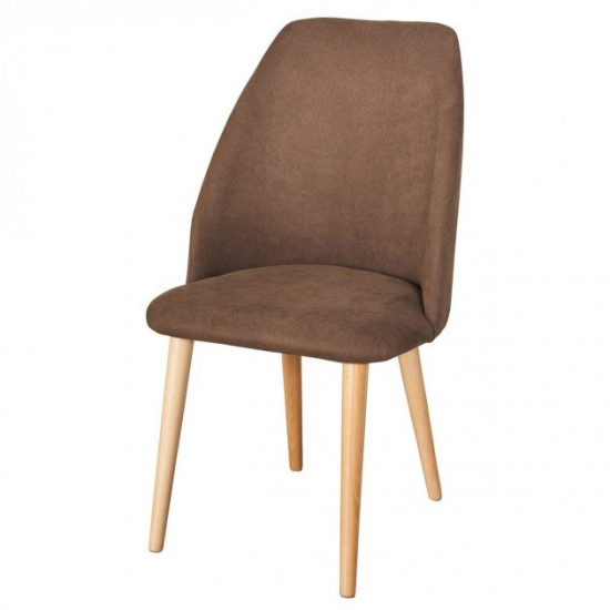 Allegro chair 930*530*550 Beech wood/Fuji fabric color Brown Furniture Service