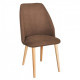 Allegro chair 930*530*550 Beech wood/Fuji fabric color Brown Furniture Service