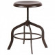 Chair Ringo 400+170*360*360 Steel, coffee color AMF