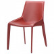 Chair Tuscan red beans leather 830*510*620 Steel/Leather, red AMF