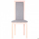 Dining chair Burton 1000*450*540 Wood Beech/Textiles, color bleached beech/cappuccino AMF