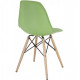 Dining chair Tower Wood 460*420*820 Wood/plastic, color Green/Beech Group SDM