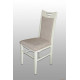 Kitchen chair Mix Mebli Julia Wood/Fabric Bari 56 White/Beige