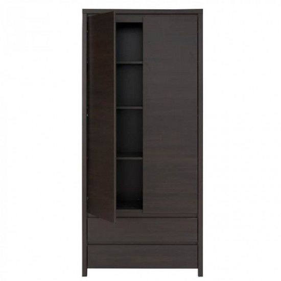 Case cabinet Caspian REG2D2S /900x405x2005 made of chipboard color Milano oak dark Gerbor Holding