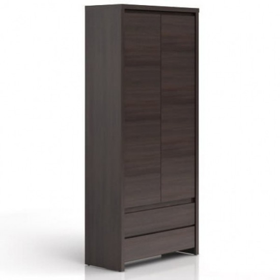 Case cabinet Caspian REG2D2S /900x405x2005 made of chipboard color Milano oak dark Gerbor Holding