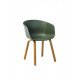 Dining chair P-08/790*570*560 Wood/plastic color Jade Wind Furniture