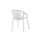 Dining chair P-09/815*590*610 plastic color White Wind Furniture