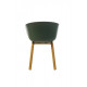 Dining chair P-08/790*570*560 Wood/plastic color Jade Wind Furniture