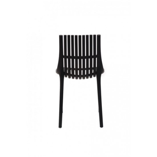 Dining chair P-06/800*445*485 plastic color Black Wind Furniture