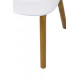 Dining chair P-08/790*570*560 Wood/plastic color White Wind Furniture