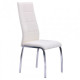 Dining chair Castile 101*430*530 Metal/Leatherette, chrome color/Milk AMF