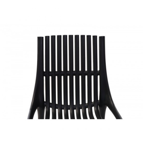 Dining chair P-06/800*445*485 plastic color Black Wind Furniture