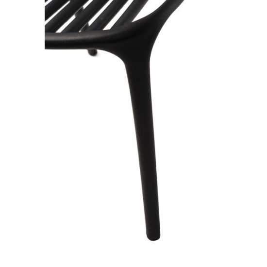 Dining chair P-06/800*445*485 plastic color Black Wind Furniture