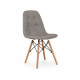 Dining chair M-01 /880*440*520 beech wood /fabric color Gray Wind Furniture