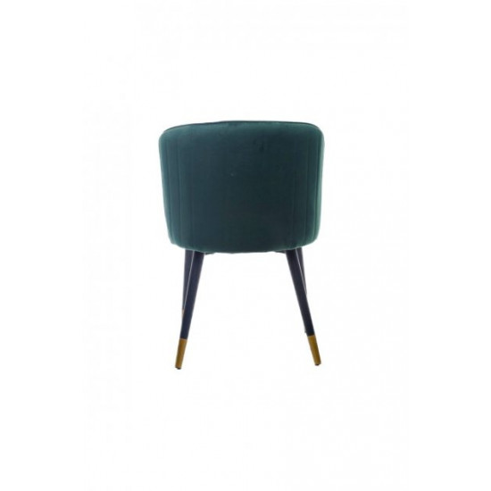 Soft dining chair M-36 /800*550*565 metal/fabric color Emerald Wind Furniture