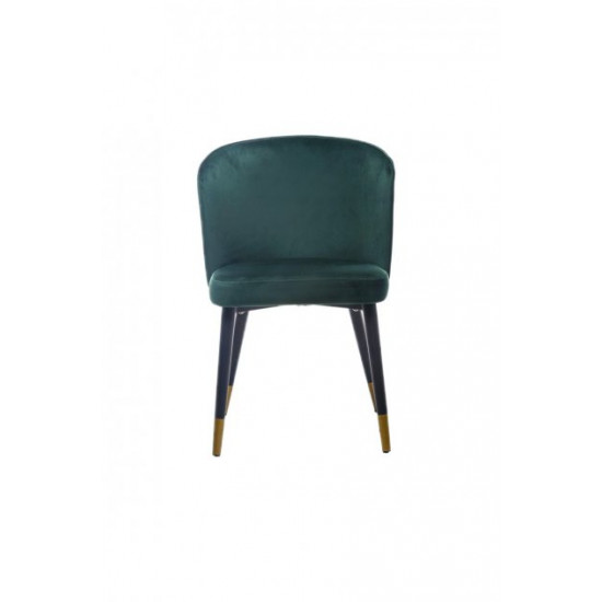 Soft dining chair M-36 /800*550*565 metal/fabric color Emerald Wind Furniture