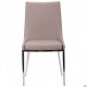 Kitchen chair Catalonia 860*460*560 Metal/leatherette, color chrome/gray quartz AMF