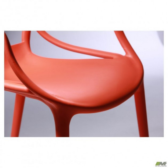 Chair Viti 820*540*570 Plastic, color Orange AMF