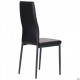 Chair AMF Sicily black graphite Skaden black 292884