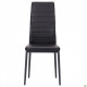 Chair AMF Sicily black graphite Skaden black 292884