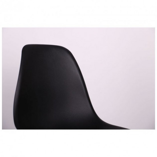 Chair Aster RL Wood 830*460*530 Wood/Plastic, color Beech/Black AMF