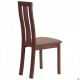 Dining chair AMF York walnut light/brown 521284