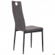 Dining chair AMF Alabama black/nubuck concrete 545808