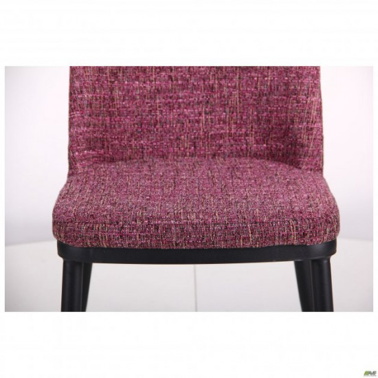 AMF dining chair Vittorio black/melange purple 521370