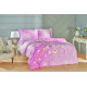 Double Euro set TAC Serlina Pink Satin