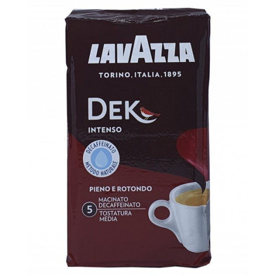  Кава Lavazza Dek Intenso мелена без кофеїну 250 г (54769)