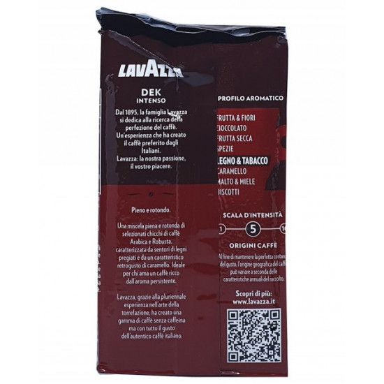 Cava Lavazza Dek Intenso Melena decaffeinated 250 g (54769)