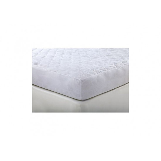 Matroluxe stretch mattress cover, white calico 20 cm 140x190