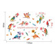 Interior wall sticker Green Life Tropical Birds SK9203