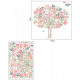 Interior wall sticker Green Life Tree with birds DF5103