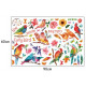 Interior wall sticker Green Life Tropical Birds SK9203