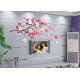 Interior wall sticker Green Life Blooming Peach AY9053