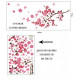 Interior wall sticker Green Life Blooming Peach AY9053