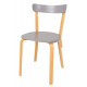 Chair SCANDI beech/gray