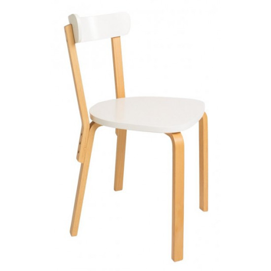 Chair SCANDI beech/white