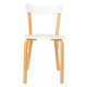 Chair SCANDI beech/white