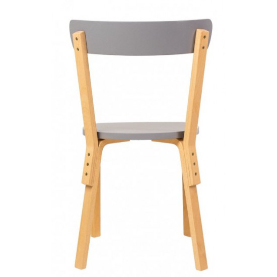 Chair SCANDI beech/gray