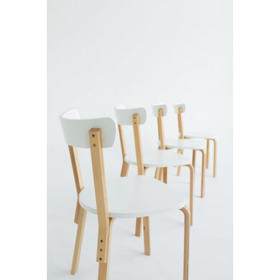 Chair SCANDI beech/white