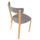 Chair SCANDI beech/gray