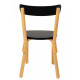 Chair SCANDI beech/black