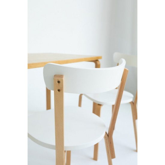 Chair SCANDI beech/white