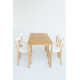 Chair SCANDI beech/white