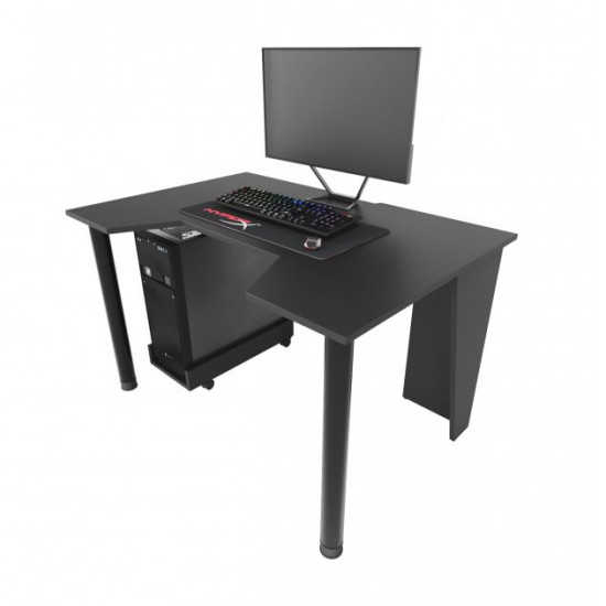 Gaming desk ZEUS™ GAMER-1 black