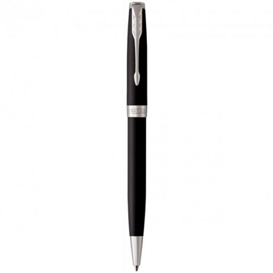  Шариковая ручка Parker Sonnet 17 Matte Black Lacquer CT BP 84 932